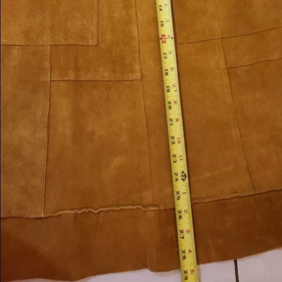 Vintage 70’s Style WILSONs Suede Skirt & Vest Set NWT EXCELLENT Condition US M - Picture 6 of 11